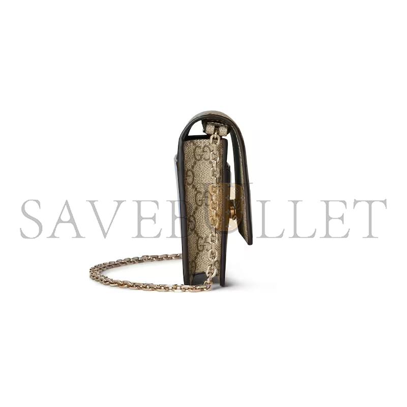 GUCCI GG EMBLEM WALLET ON CHAIN 838151 (20*13*4cm) GUCCI GG EMBLEM WALLET ON CHAIN 838151 (20*13*4cm)